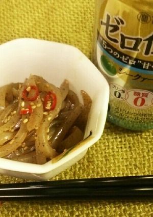 こんにゃく☆きんぴら-レシピのメイン写真