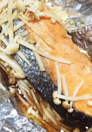 さけのホイル焼き-レシピのメイン写真