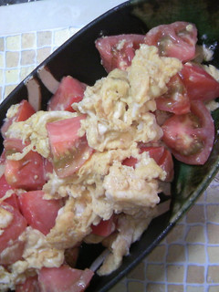 たまごとトマトのにんにく炒め-レシピのメイン写真