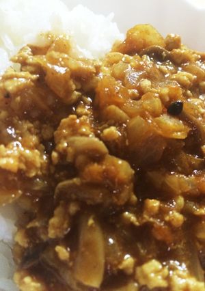 簡単キーマカレー-レシピのメイン写真