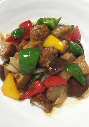 肉だんごで酢豚-レシピのメイン写真