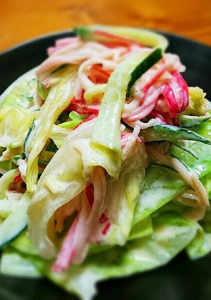 茹でキャベツのからしマヨネーズ和え-レシピのメイン写真