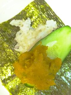 簡単♡野菜の手巻き寿司——かぼちゃ巻-レシピのメイン写真