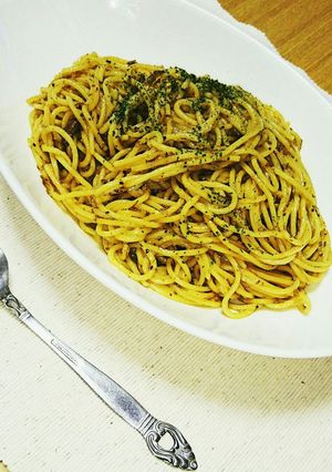 簡単！濃厚かにみそクリームパスタ♡-レシピのメイン写真