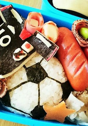キャラ弁♡サッカー弁当♡-レシピのメイン写真