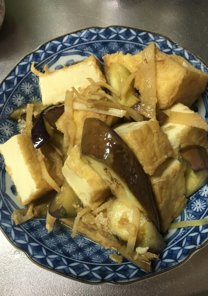 なすと厚揚げのさっぱり炒め-レシピのメイン写真