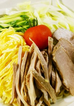 スパゲティが中華麺に⁉◆冷し中華◆に変身-レシピのメイン写真