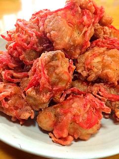 紅カラ!鶏の紅生姜唐揚げ(ザンギ)-レシピのメイン写真