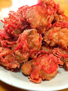 紅カラ!鶏の紅生姜唐揚げ(ザンギ)-レシピのメイン写真