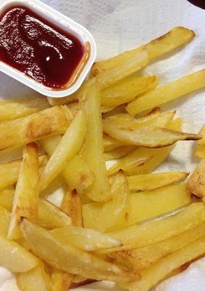 簡単！油で揚げないカリッとフライドポテト-レシピのメイン写真