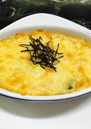 簡単♪山芋チーズわさび醤油♪和風グラタン-レシピのメイン写真