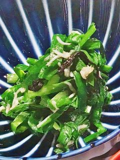 おうち居酒屋☆ニラとじゃこの塩昆布ナムル-レシピのメイン写真