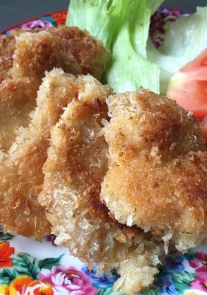 鶏胸肉やわらか♪味付き一口カツ☆-レシピのメイン写真