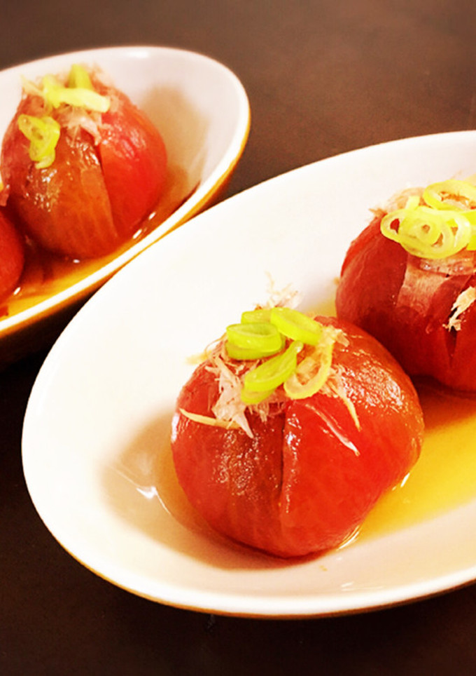 簡単早うまトマトのひんやりおひたし-レシピのメイン写真