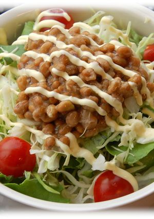 ゆずとん風味・納豆サラダご飯-レシピのメイン写真