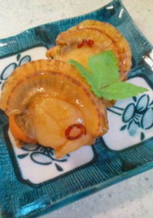 冷めてもふっくら❤帆立の煮貝(煮付け)-レシピのメイン写真