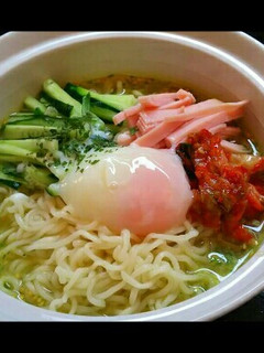 ヘルシー♪さっぱりな冷麺風ラーメン-レシピのメイン写真