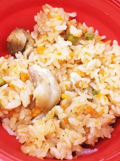 チキンライス 炊飯器ver-レシピのメイン写真