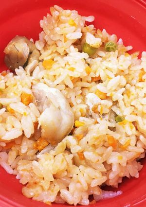 チキンライス 炊飯器ver-レシピのメイン写真