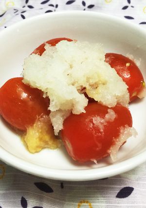 プチトマトの塩レモン、大根おろしサラダ-レシピのメイン写真