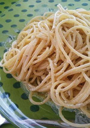 ジェノベーゼ冷製パスタ( *・ω・)ノ-レシピのメイン写真