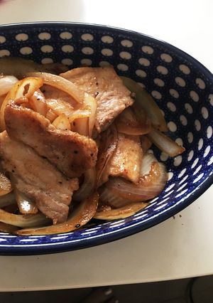 豚焼肉レモン風味-レシピのメイン写真