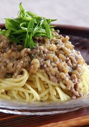 茅乃舎つゆのジャージャー風-レシピのメイン写真