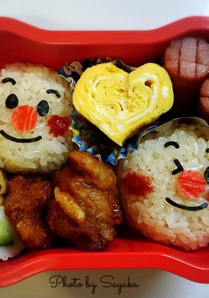 王子のためのアンパンマン弁当-レシピのメイン写真