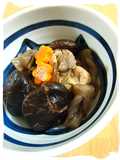 鶏とこんにゃくの煮物