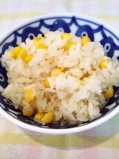 採れたて!とうもろこしの炊き込みごはん-レシピのメイン写真