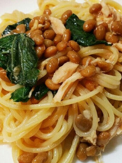 フライパンひとつで 納豆10分パスタ☺-レシピのメイン写真