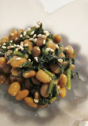 簡単副菜★納豆と大根菜の和え物-レシピのメイン写真