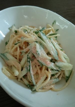 きゅうりとたらこのパスタ★-レシピのメイン写真