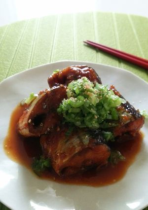 さんまのピリ辛味噌煮-レシピのメイン写真