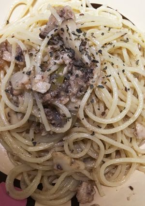 オイルサーディンのオイルパスタ-レシピのメイン写真