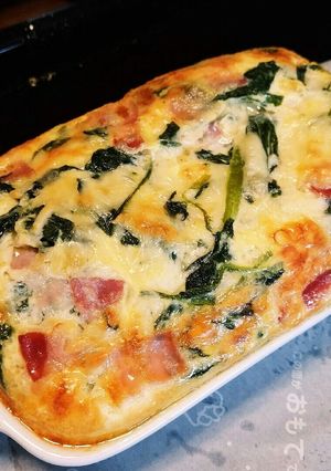 ほうれん草とベーコンのキッシュ-レシピのメイン写真