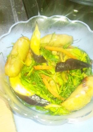 おかひじきの美味しい夏野菜炒めたん♪-レシピのメイン写真