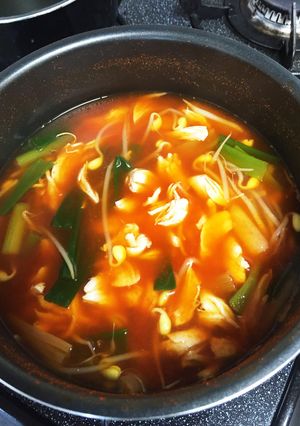 簡単 冷たいピリ辛スープ-レシピのメイン写真