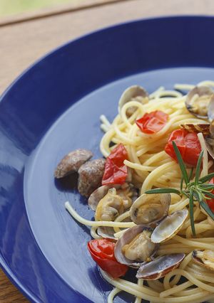 アサリとトマトのパスタ-レシピのメイン写真