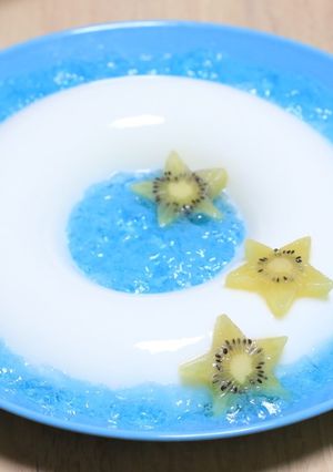 キラキラ ミルクゼリー☆-レシピのメイン写真