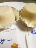 豆乳ゼリー♡アガーと粉末寒天で♡
