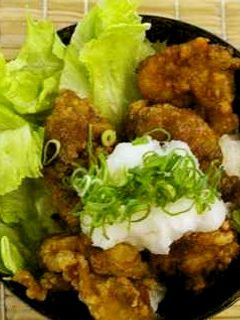 唐揚げリメイク♬簡単ランチ!だし唐揚げ丼-レシピのメイン写真