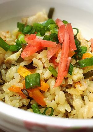 簡単！ジューシー 沖縄炊き込みご飯-レシピのメイン写真