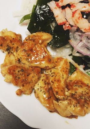 鶏むね肉のオイマヨ炒め-レシピのメイン写真