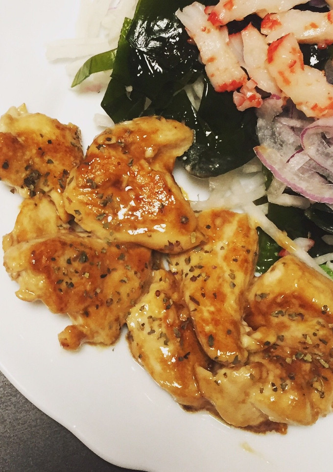 鶏むね肉のオイマヨ炒め-レシピのメイン写真