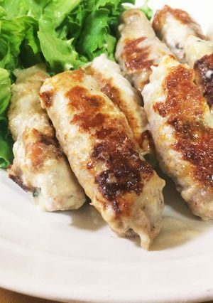 焼いてさっぱり豚肉梅しそチーズ巻き-レシピのメイン写真