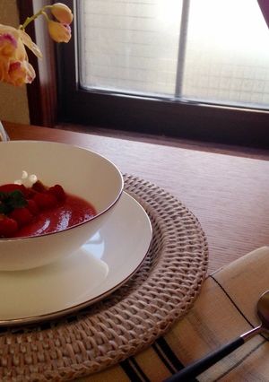 スムージーボウル ラフランス♡-レシピのメイン写真