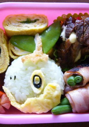 キャラ弁　ナエトルです。-レシピのメイン写真