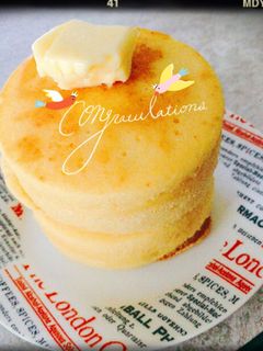 お店で食べる フワフワホットケーキ-レシピのメイン写真