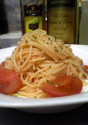 やっぱ夏は冷製でしょ！トマトの冷製パスタ-レシピのメイン写真